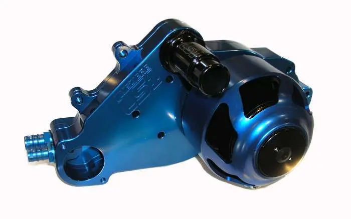 Meziere Sbc Ls1 Billet Electric W/P - Blue 1