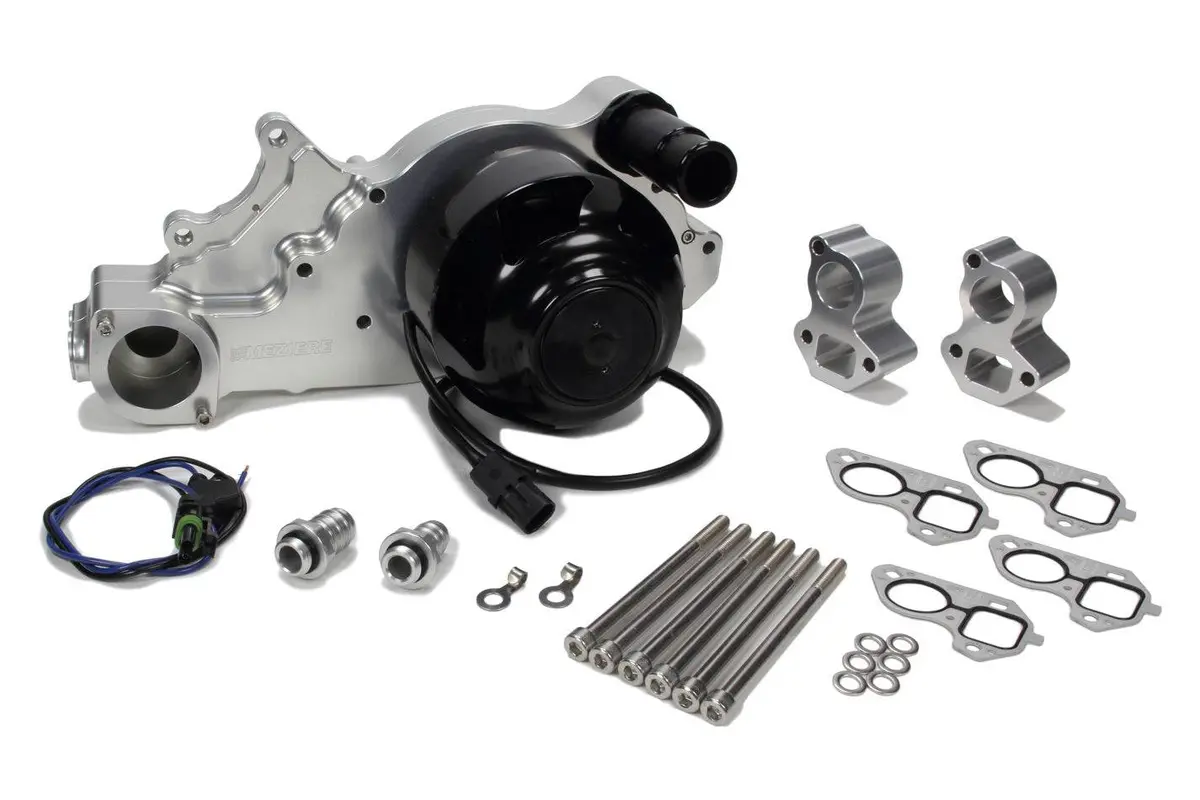 Meziere L99 Billet Electric W/P & Idler Camaro 10-13 1