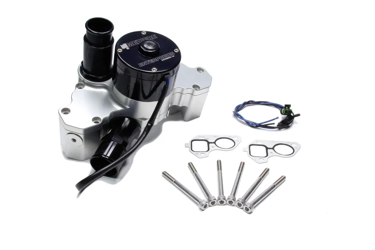 Meziere Gm Ls-X Race Water Pump 55 Gpm Electric 1
