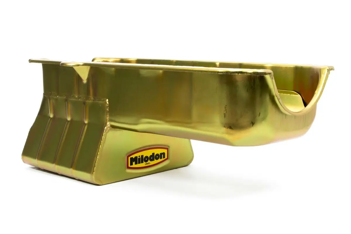 Milodon Oil Pan - Sbc 6Qt. Rh Dipstick 1