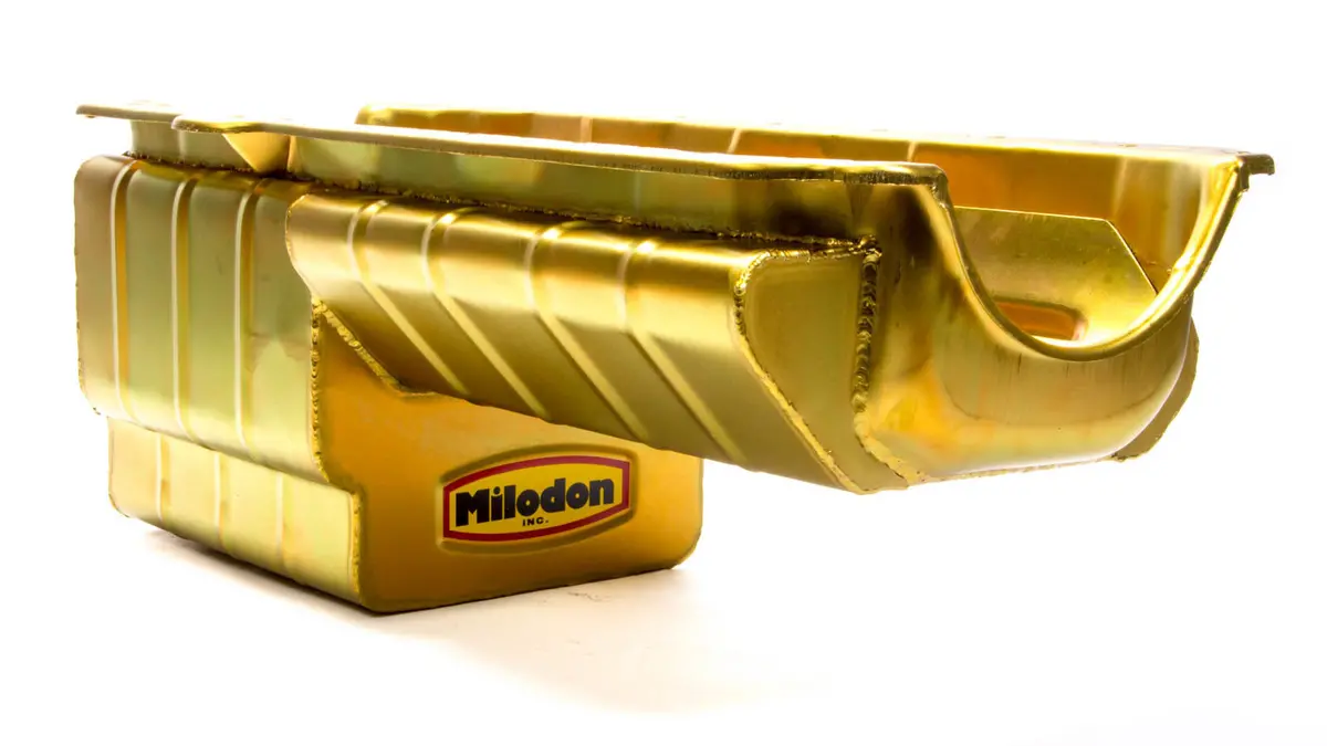 Milodon Oil Pan - Sbc Drag Race 5Qt. Rh Dipstick 1