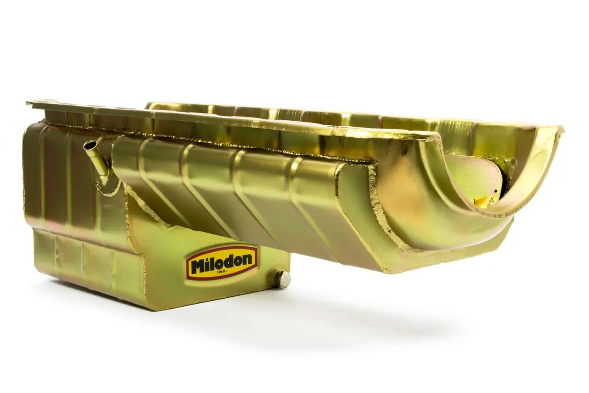 Milodon Bbc Pro Comp Oil Pan W/Full Kick-Out 1
