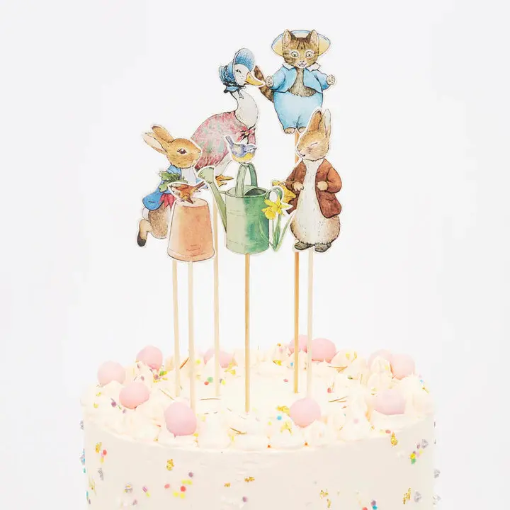 Peter Rabbit & Friends Cake Toppers 1