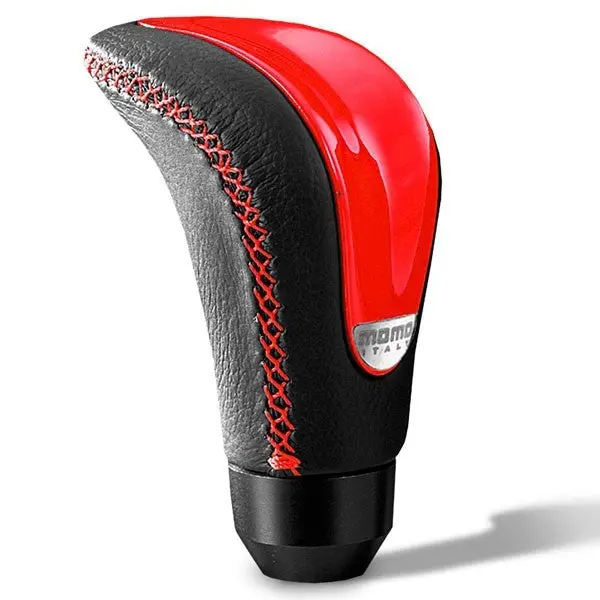 Combat Evo Shift Knob Leather Blue Insert 1