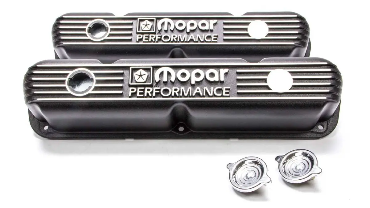 Mopar Aluminum Valve Cover Set B/Rb Engines 1