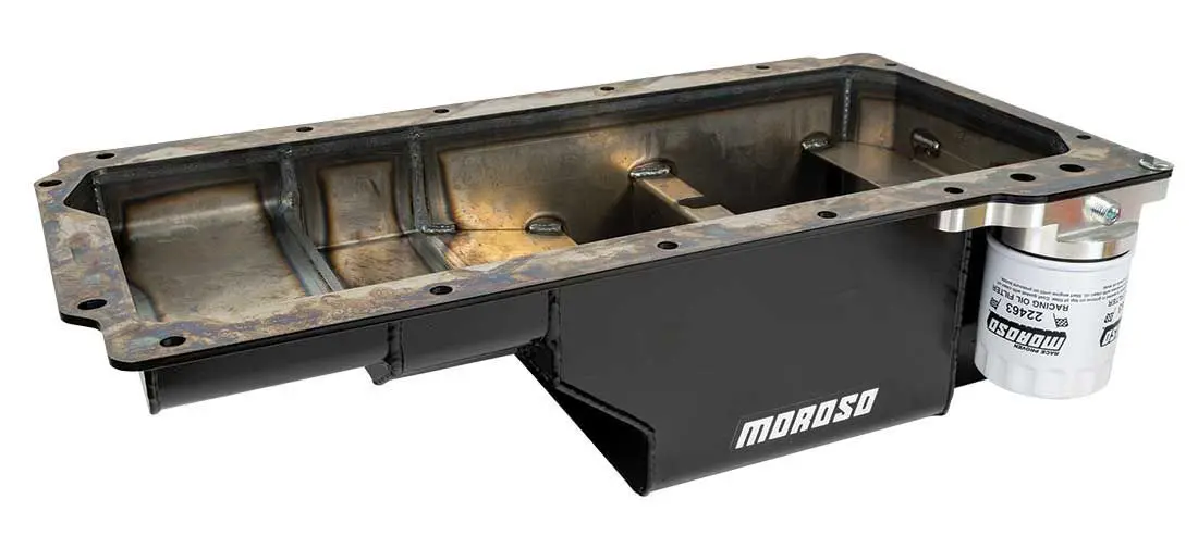 Moroso Oil Pan - Gm Ls 93-02 F-Body Steel 1