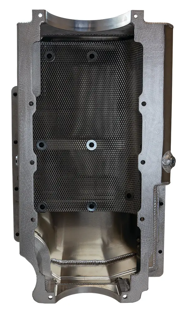 Moroso Bbc 2Pc. Billet Rail Oil Pan 7Qt 1
