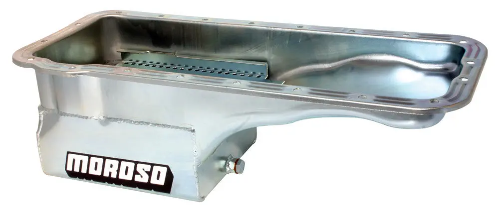 Moroso 20609 Street/Strip Oil Pan – 7 Qt Front-Sump, 7.5″ Deep – Fits Ford Fe 352-428 & 427 Side-Oiler 1