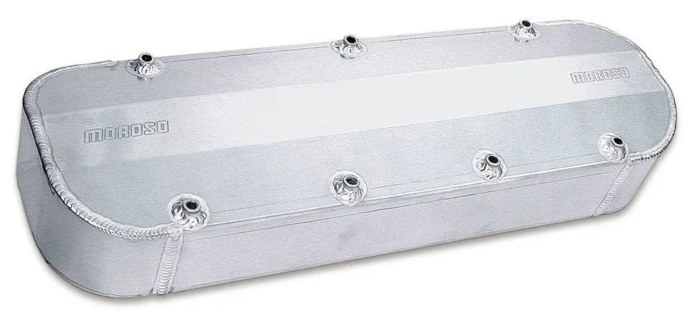 Moroso Bb Chevy Fabricated Alum Valve Covers (Std Head) 1