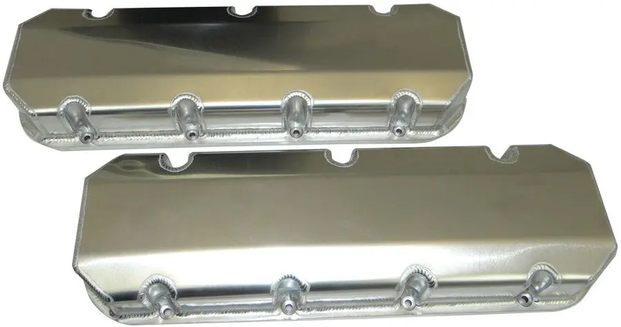 Moroso Bbc Billet Rail Valve Cover Set - Tall Wo/Logo 1