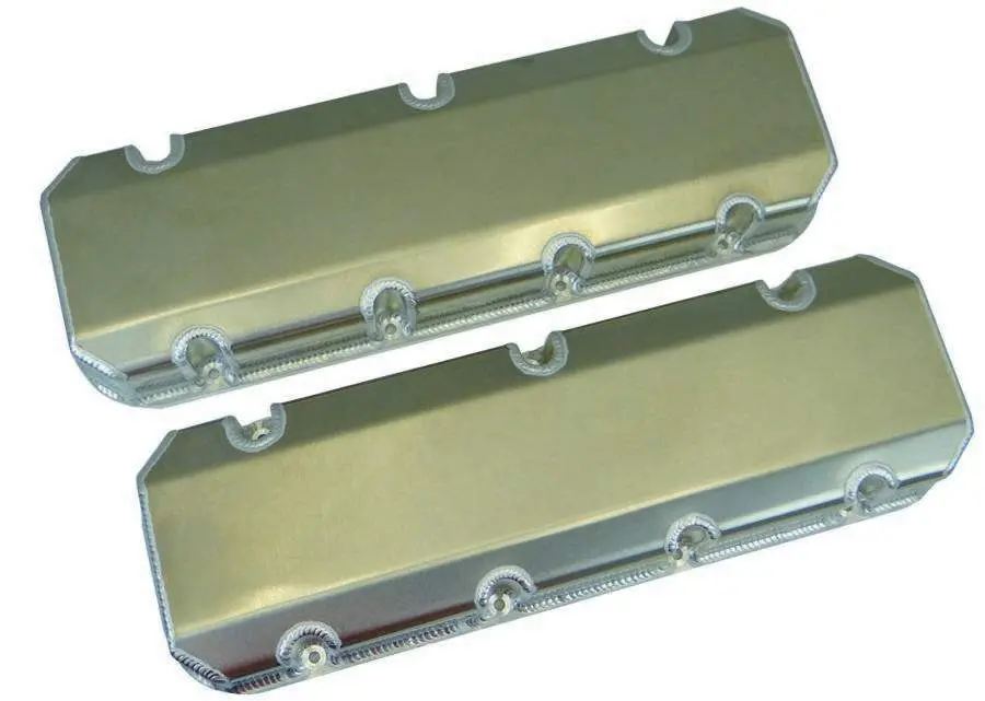 Moroso Bbc Fab Alm Valve Covers W/Brodix Sr20 Heads 1