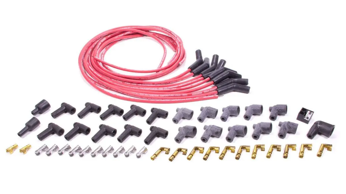 Moroso Blue Max Ignition Wire Set - Red 1