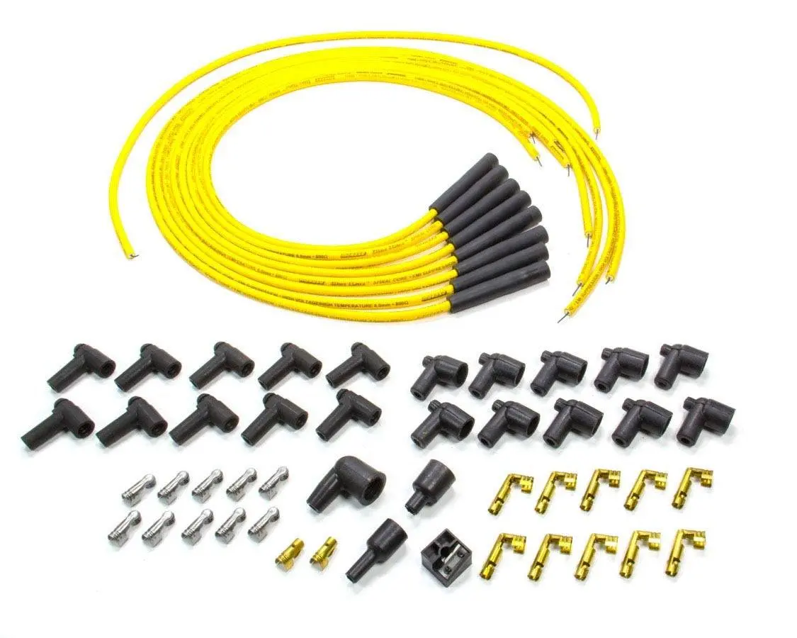 Moroso Blue Max Ignition Wire Set - Yellow 1