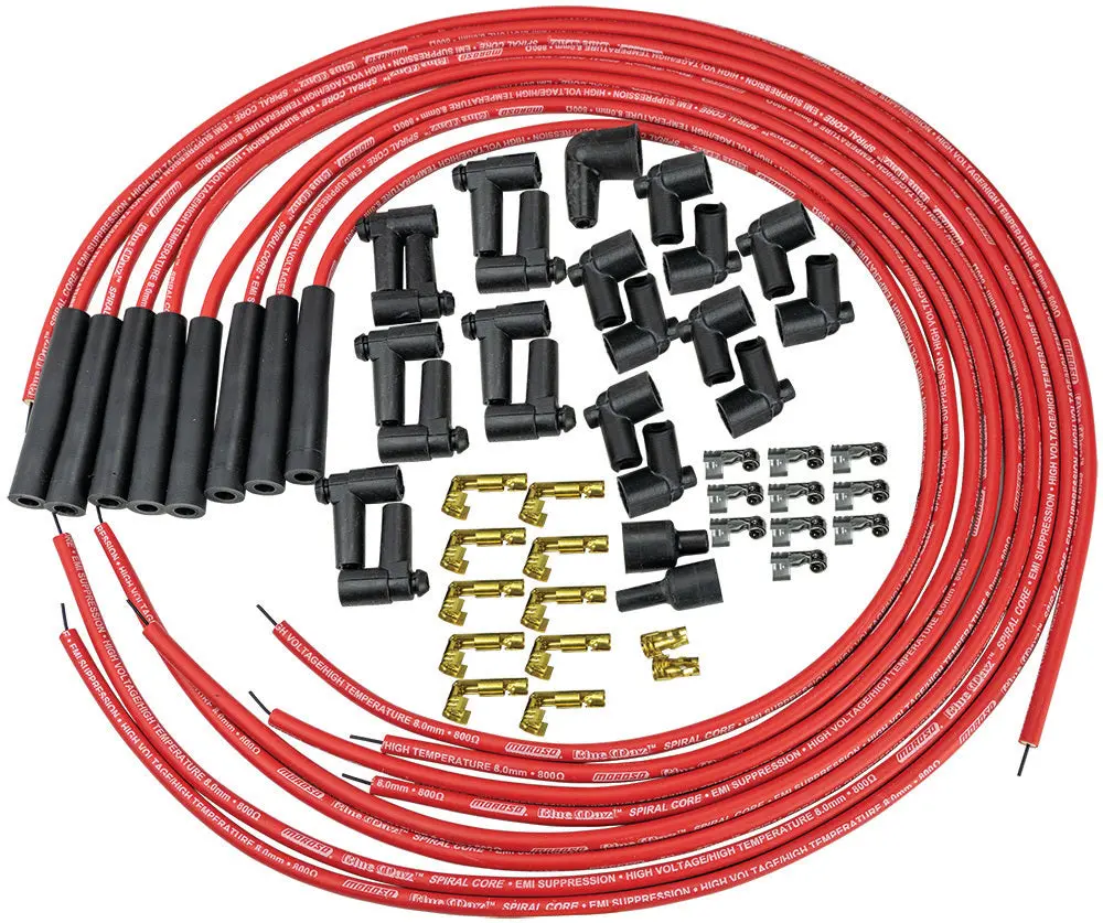 Blue Max Ignition Wire Set - Red 1