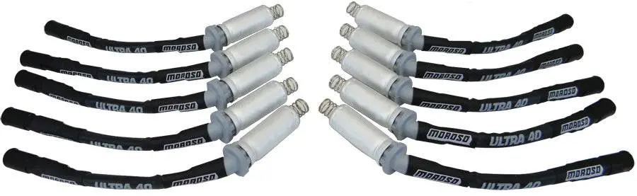 Moroso Ultra 40 Plug Wire Set - Sleeved 1