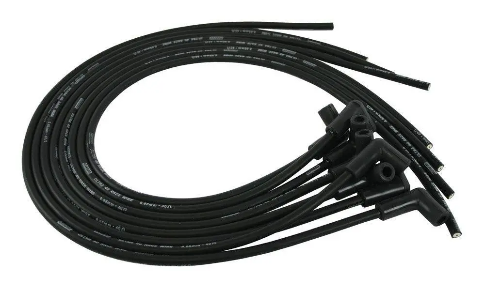 Moroso Ultra 40 Plug Wire Set - Black 1