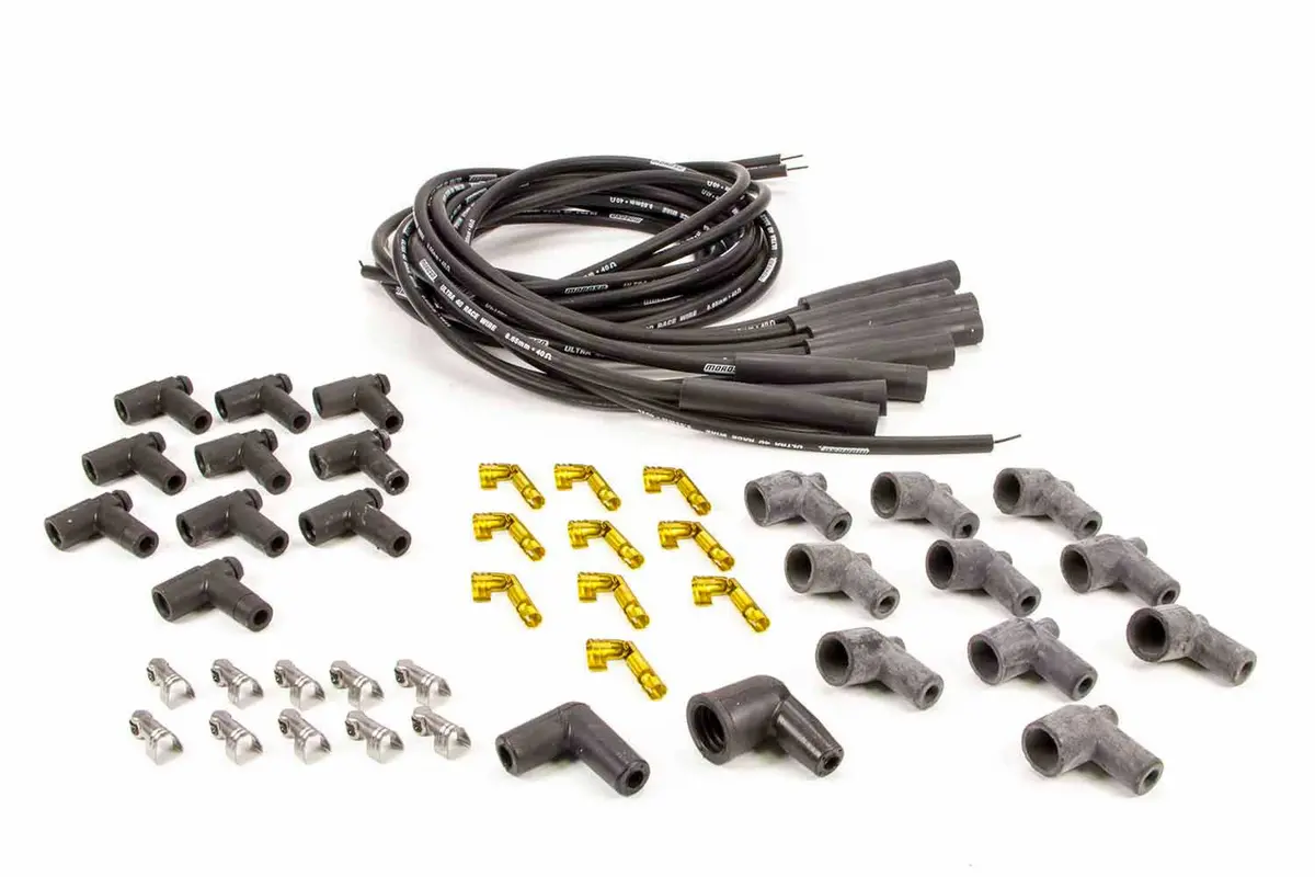 Moroso Ultra 40 Plug Wire Set - Black 1