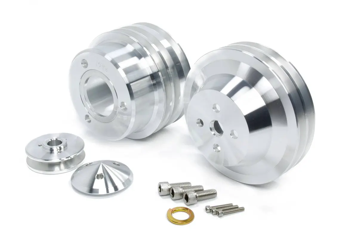 65-69 Ford Sb 3Pc 3V Pulley Kit 1