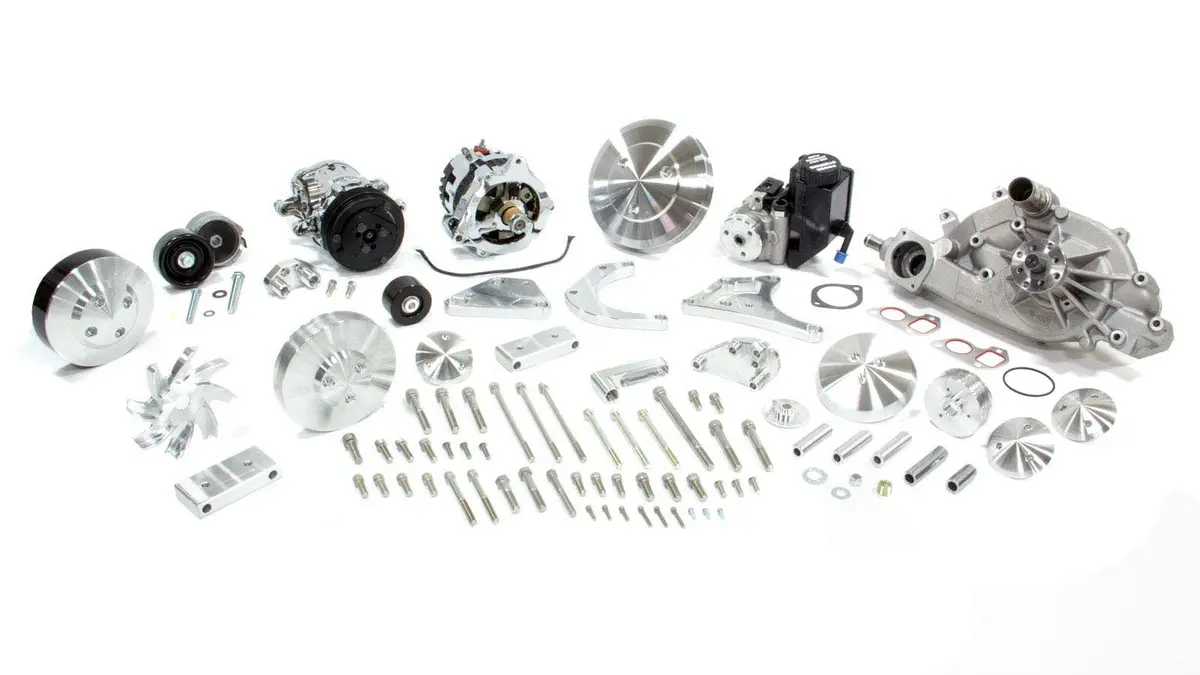 Sb Ford 3 Pc Pulley Set 1