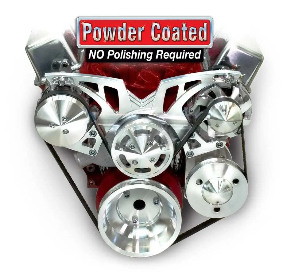 Ultra Sbc Serpentine Pulley Kit 1