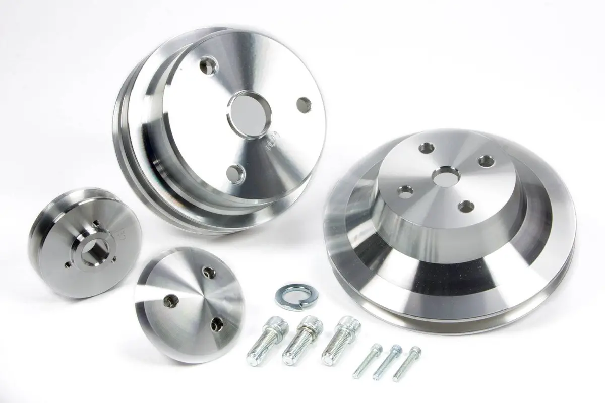 Sb Chevy 3 Pc Pulley Set 1