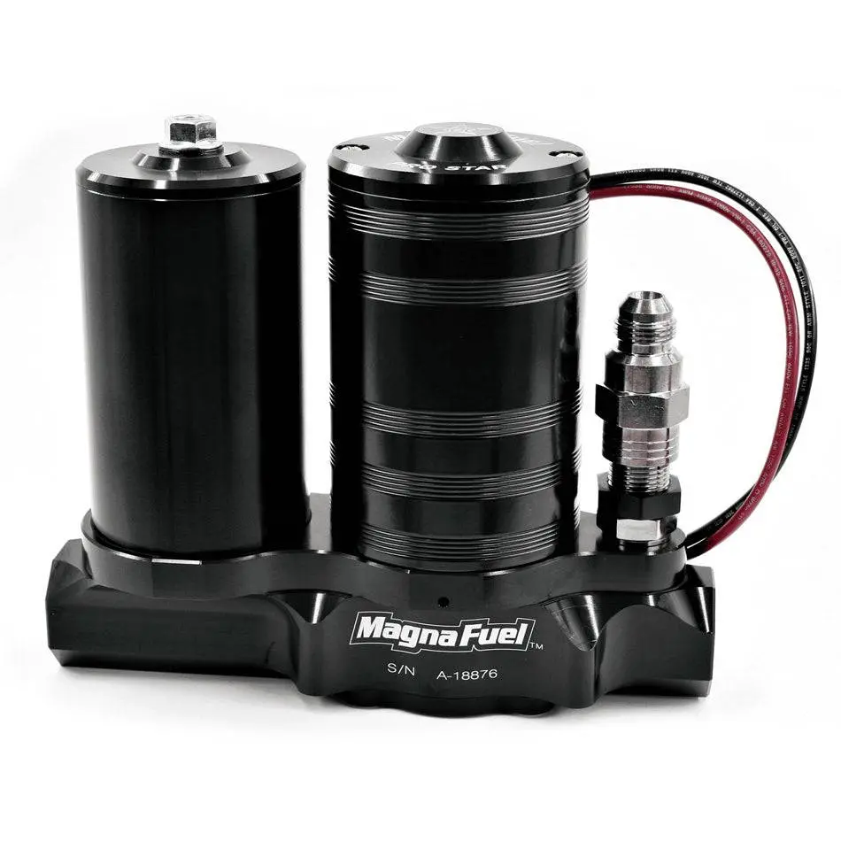 Magnafuel 500 Black Prostar Fuel Pump With Filter 2000Hp Rating Gas And Alcohol Compatible 1