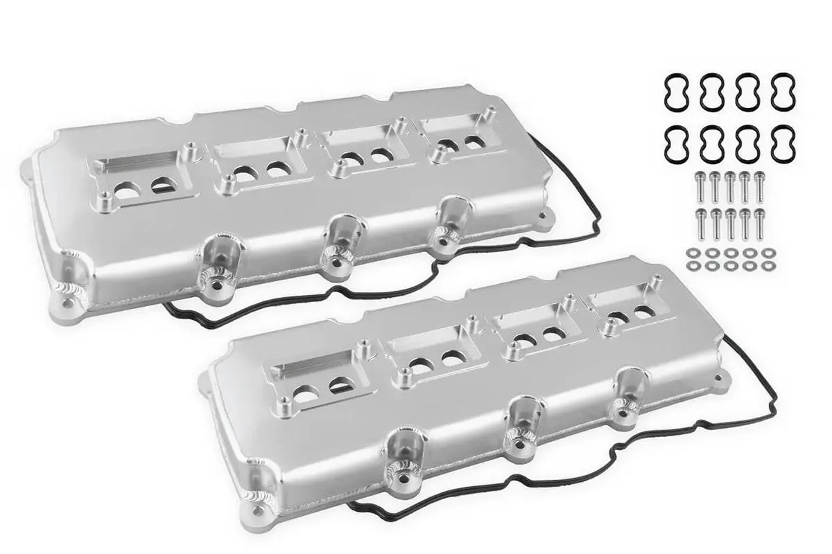 Mr Gasket Fab Alm Valve Cover Set Mopar Gen Iii Hemi 1