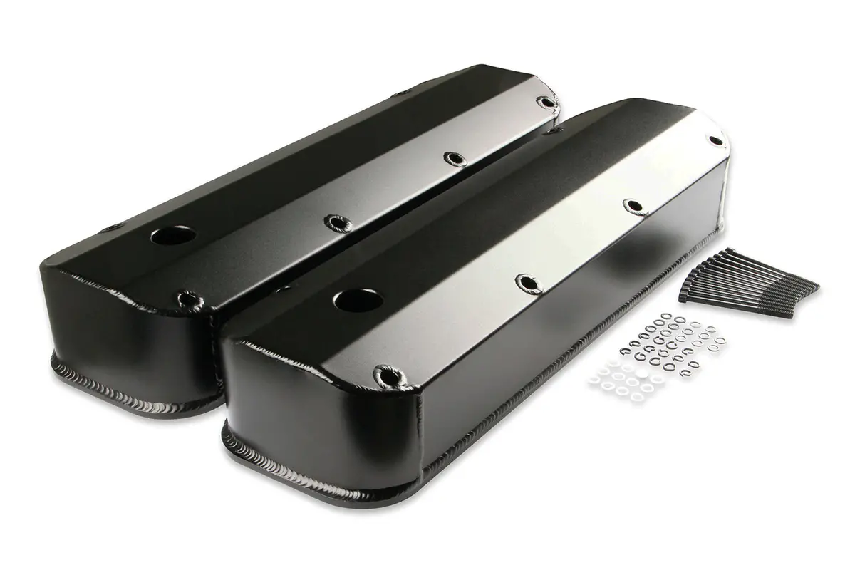 Mr Gasket Bbf Fabricated Alm Valve Cover Set 1
