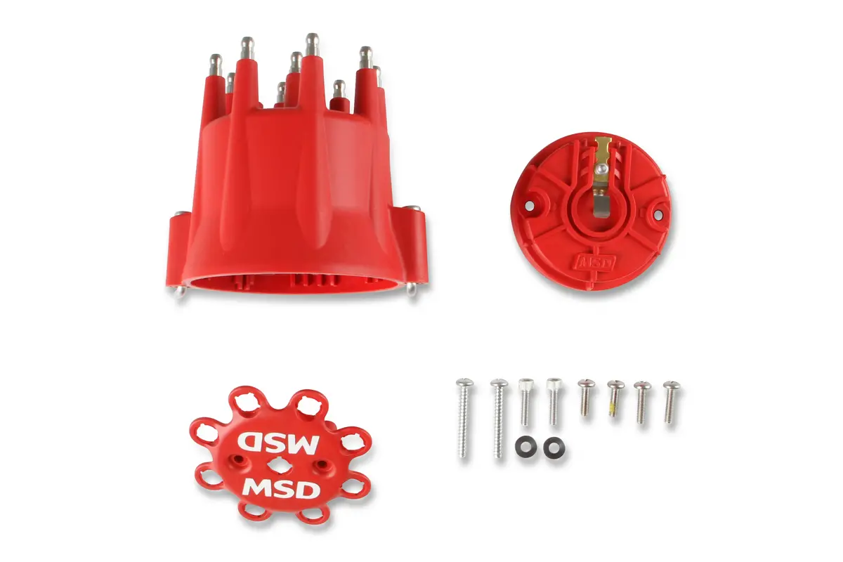 Msd-84335 - Msd Ignition Distributor Cap (8433) & Rotor (8467) Kit Msd Distributors 1