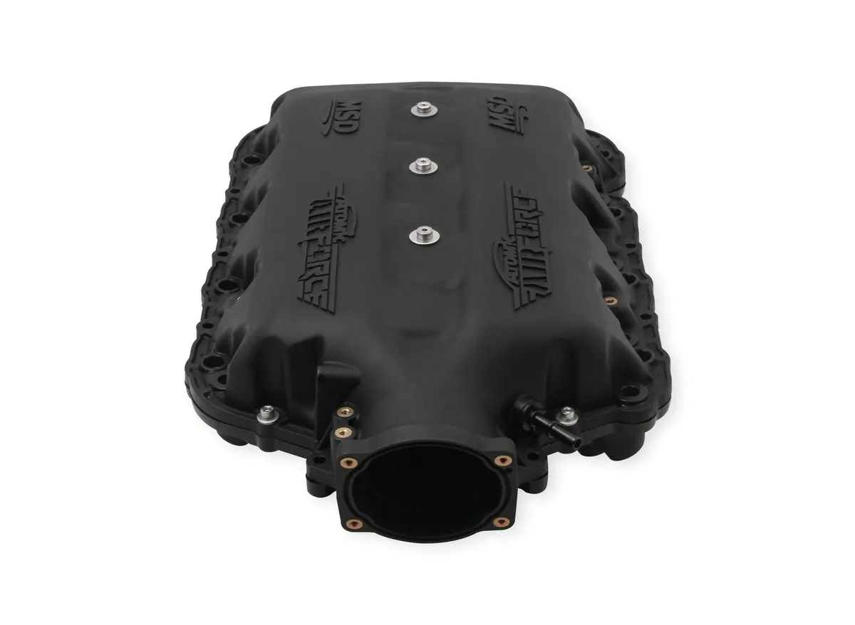 Msd Lt1 Intake Manifold Atomic Airforce For Gm Gen-V Lt Engines Black 1
