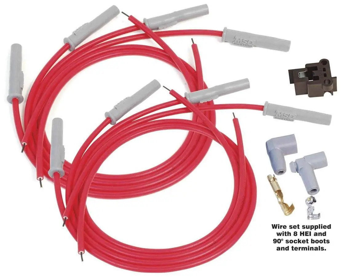 Msd 8 Cyl Wire Set 1