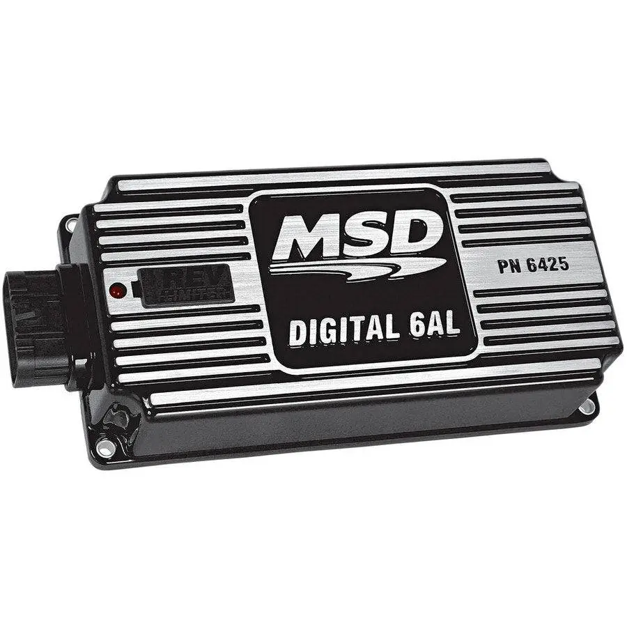 Msd 6Al Ignition Box With Built In Rev Control Black Finish 1