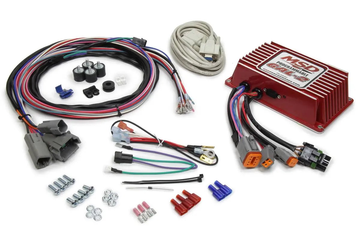 Msd Digital Programmable 6Al-2 - Red 1