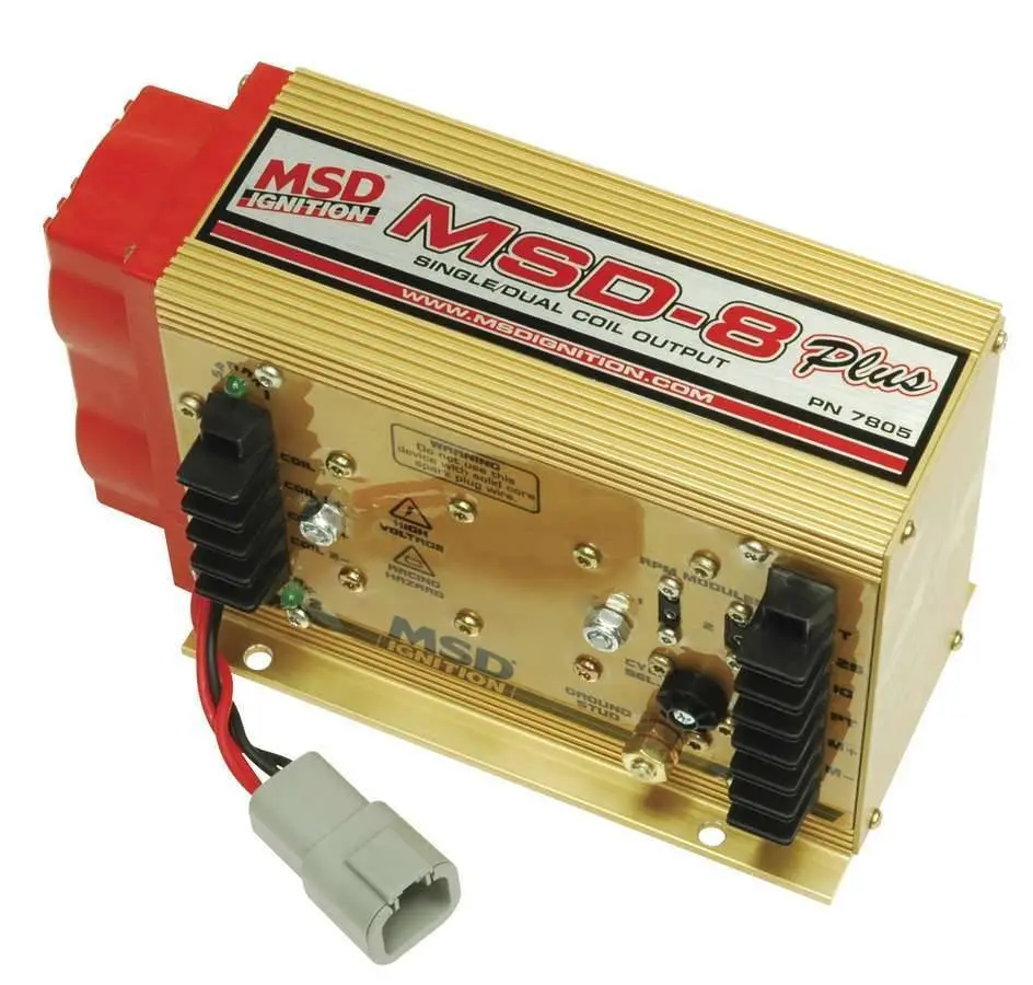Msd 8-Plus Ignition Box With Built In 2-Step Rev Control 1