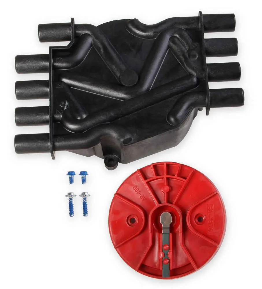 Msd 80173 Cap/Rotor Kit - Gm V8 Vortec Distributor Black 1