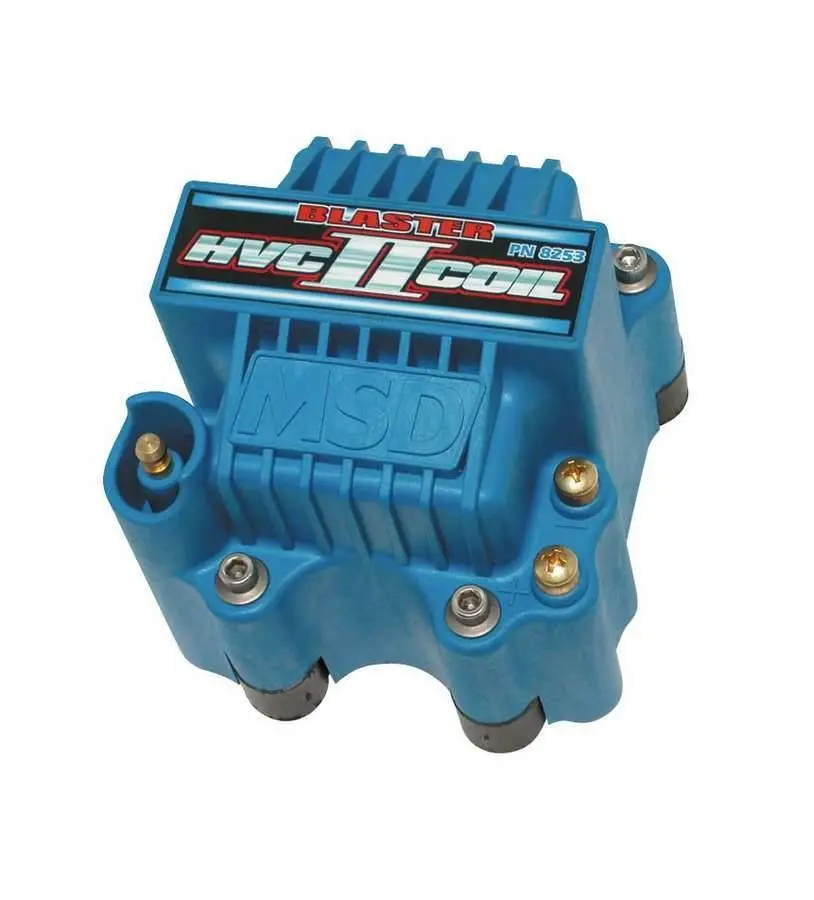 Msd Blaster Hvc-2 Ignition Coil Blue Finish 1