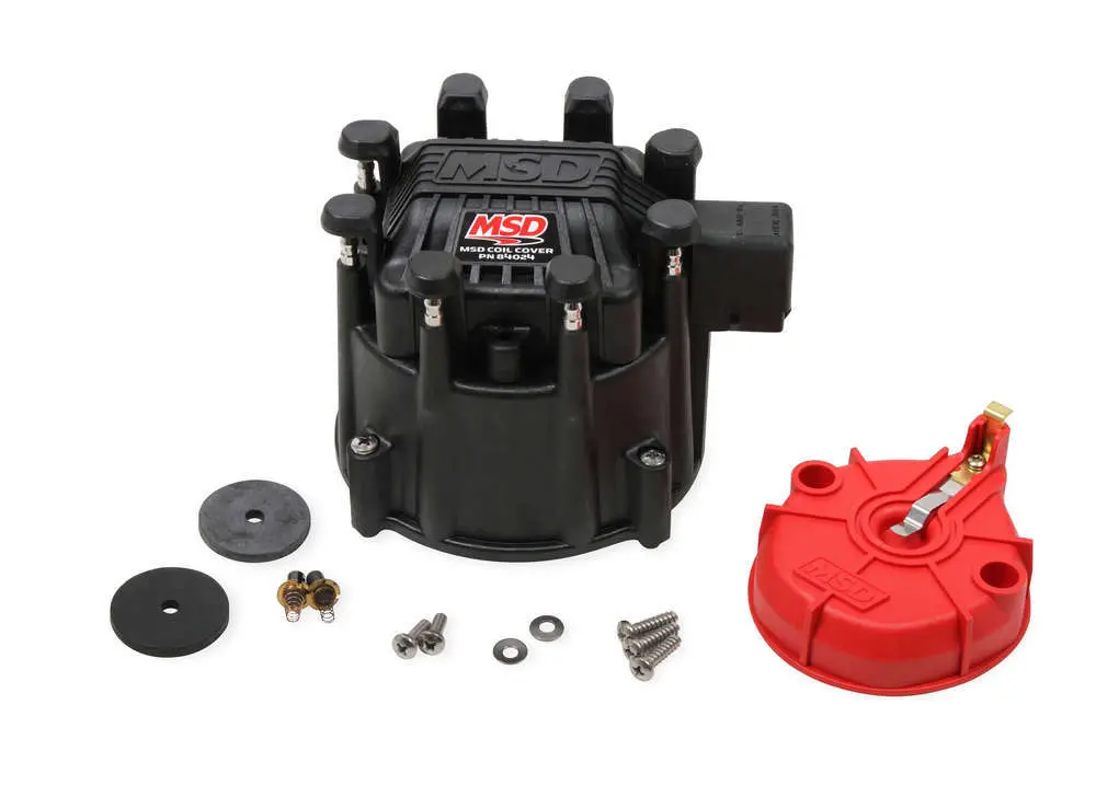 Msd 84025 Extreme Output Gm Hei Cap/Rotor Kit Black 1