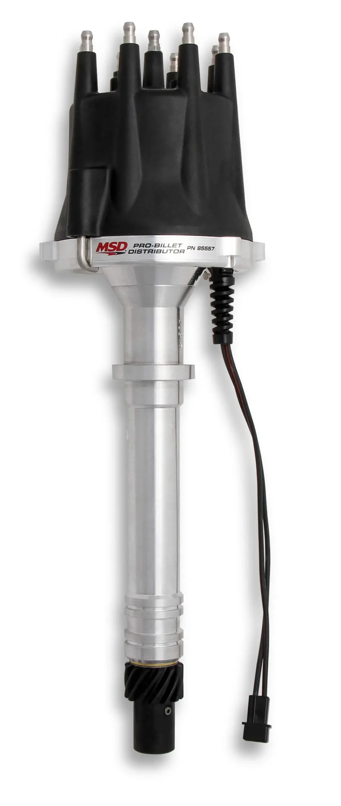 Msd 85557 Chevy V8 Distributor Pro-Billet W/Black Cap 1