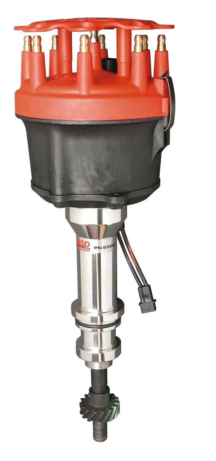 Sbf 302 Pro Billet Distributor Black Finish 1