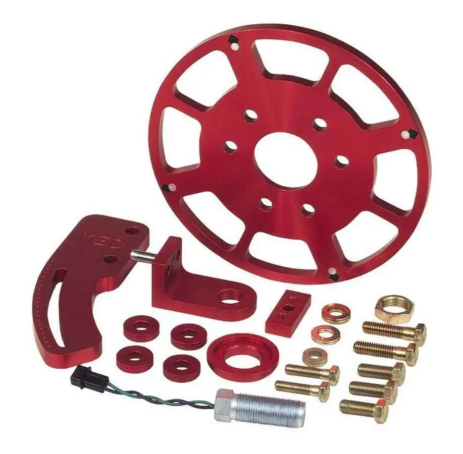 Msd Bbc Crank Trigger Kit Flying Magnet 8" Inch Balancer 1