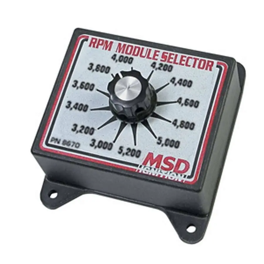 Msd 8670 3000-5200 Rpm Module Selector 1