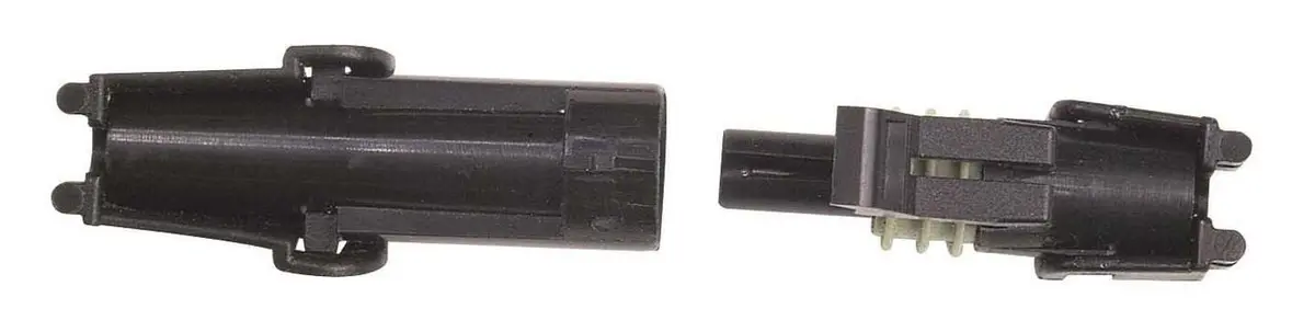 Msd 8174 Weathertight 1-Pin Connector – Black Nylon 1