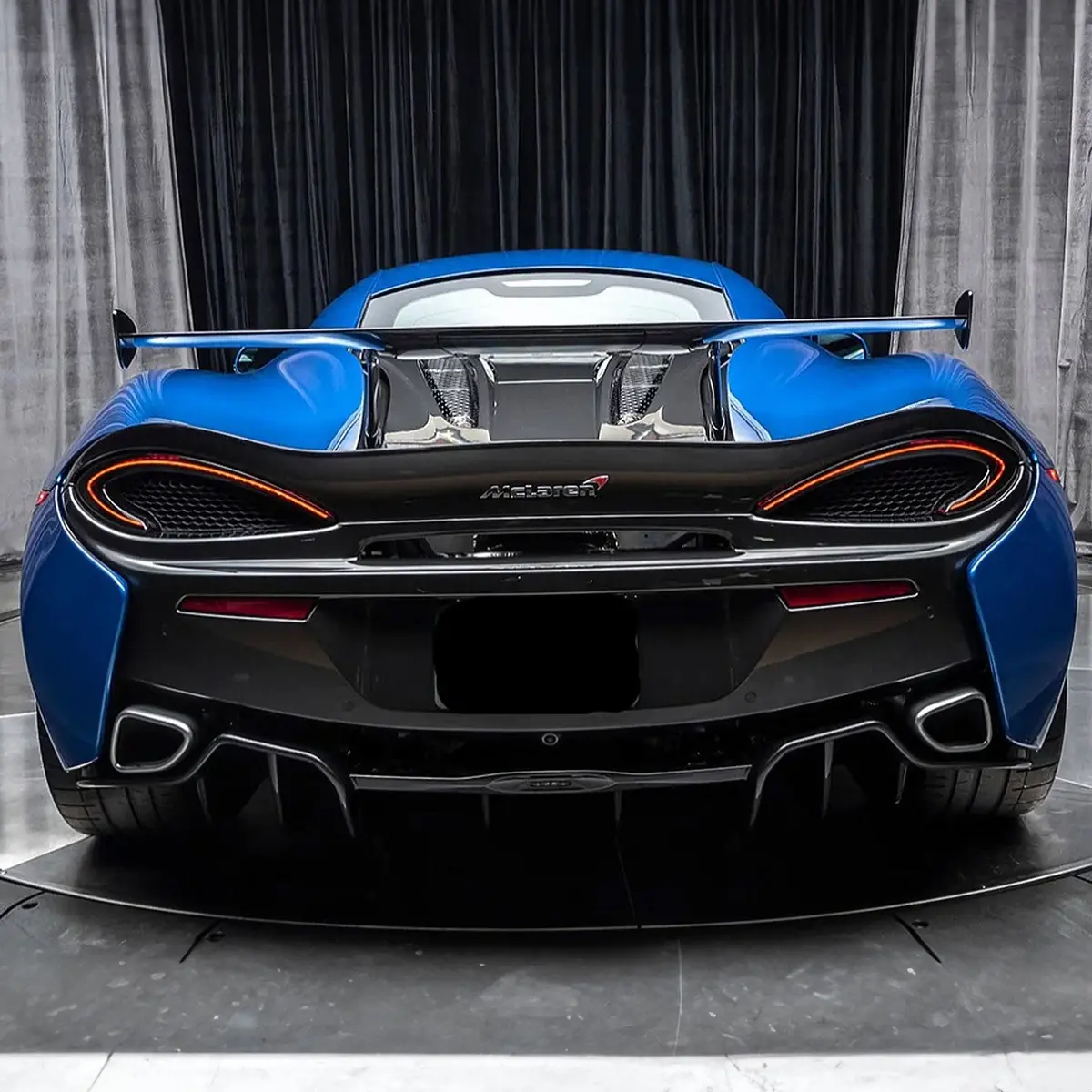 Mso Style Dry Carbon Fiber Wing Spoiler For Mclaren 540C 570S 570Gt 1