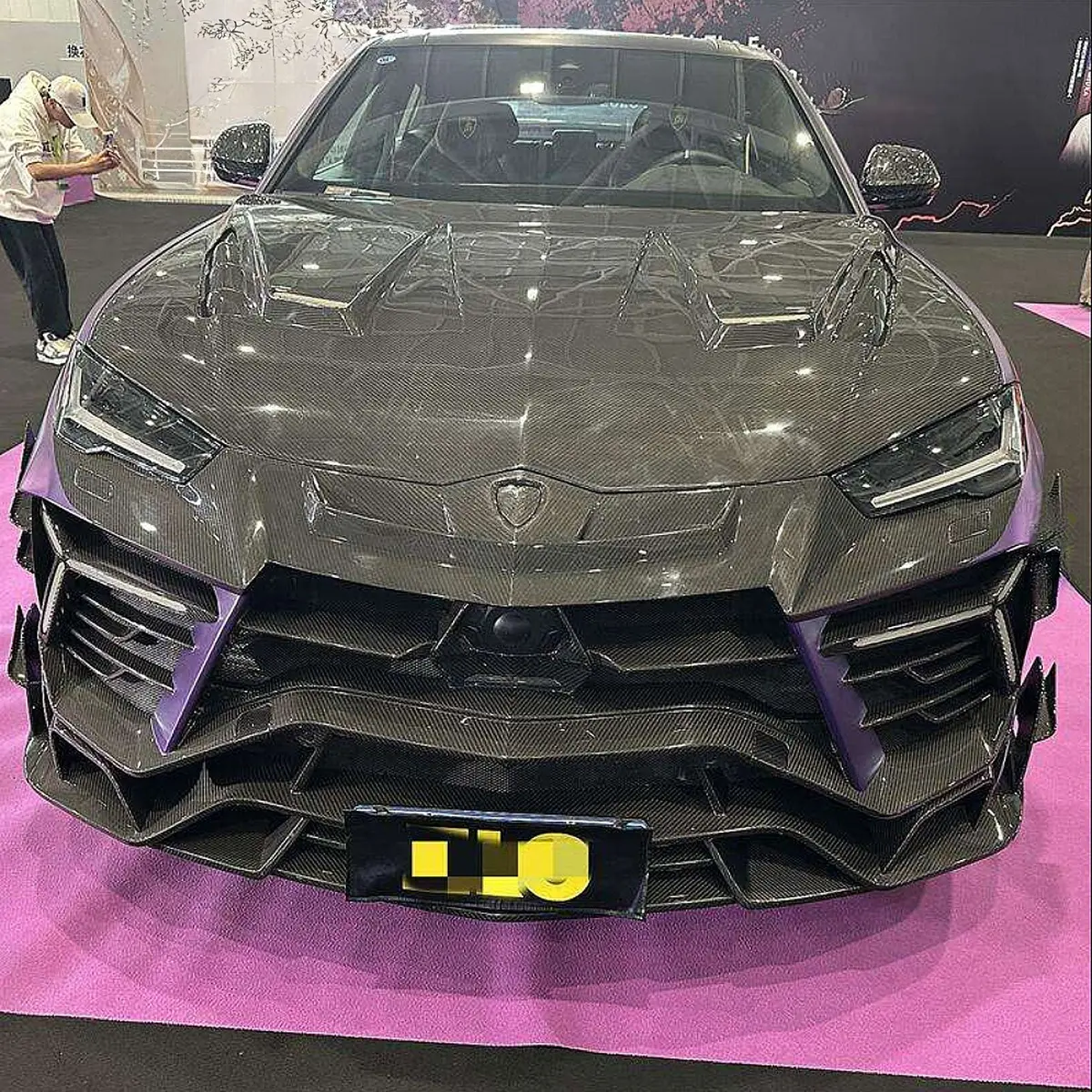 Msy V3 Style Dry Carbon Fiber Full Body Kit For Lamborghini Urus 1