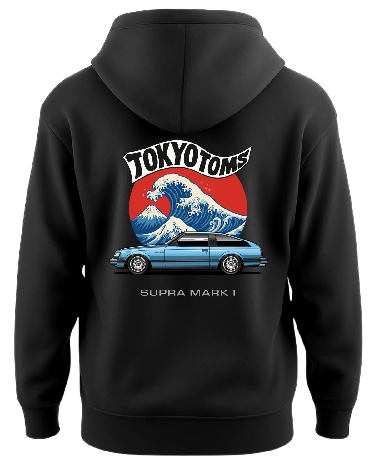 Tokyo Toms Toyota Supra Mark I Wave Hoodie 1