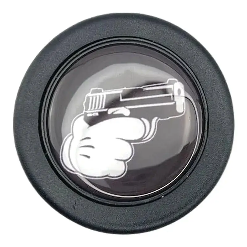 Micky Gun Horn Button 1