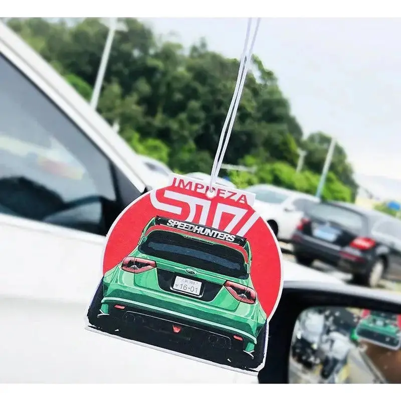 Modified Green Impreza Sti Air Freshener 1