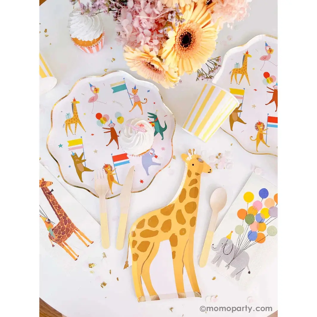 Animal Parade Dinner Plates 8 Pack 1