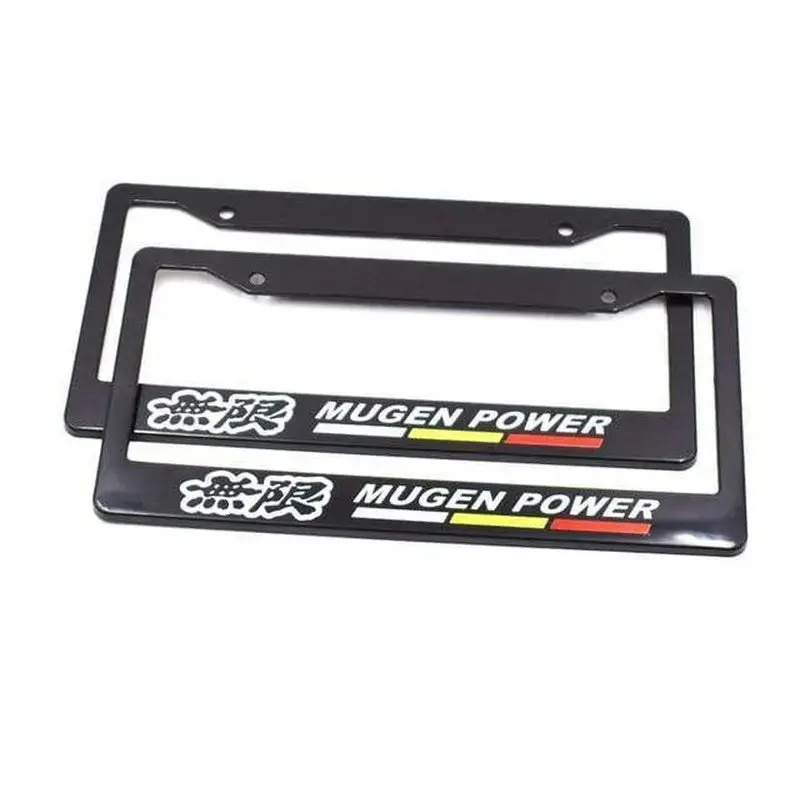 Mugen License Plate Frame 1