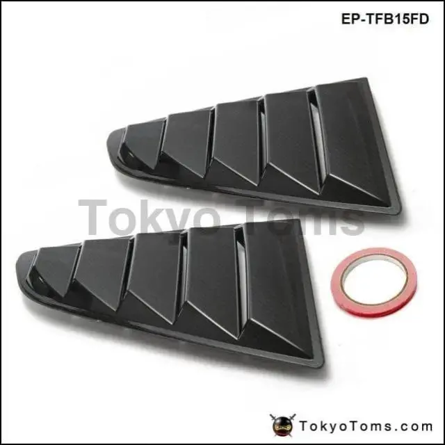 Mustang Side Window Quarter Scoop Louver Cover 2